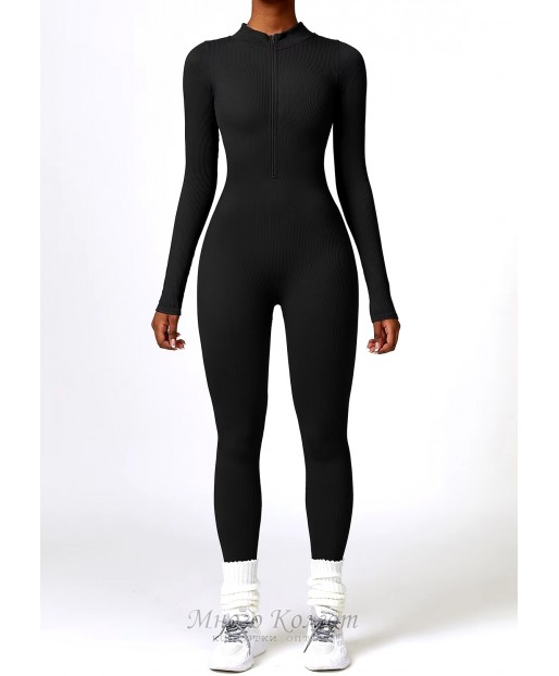 Комбенізон у рубчик Leggings Body Crop top RIB model 66